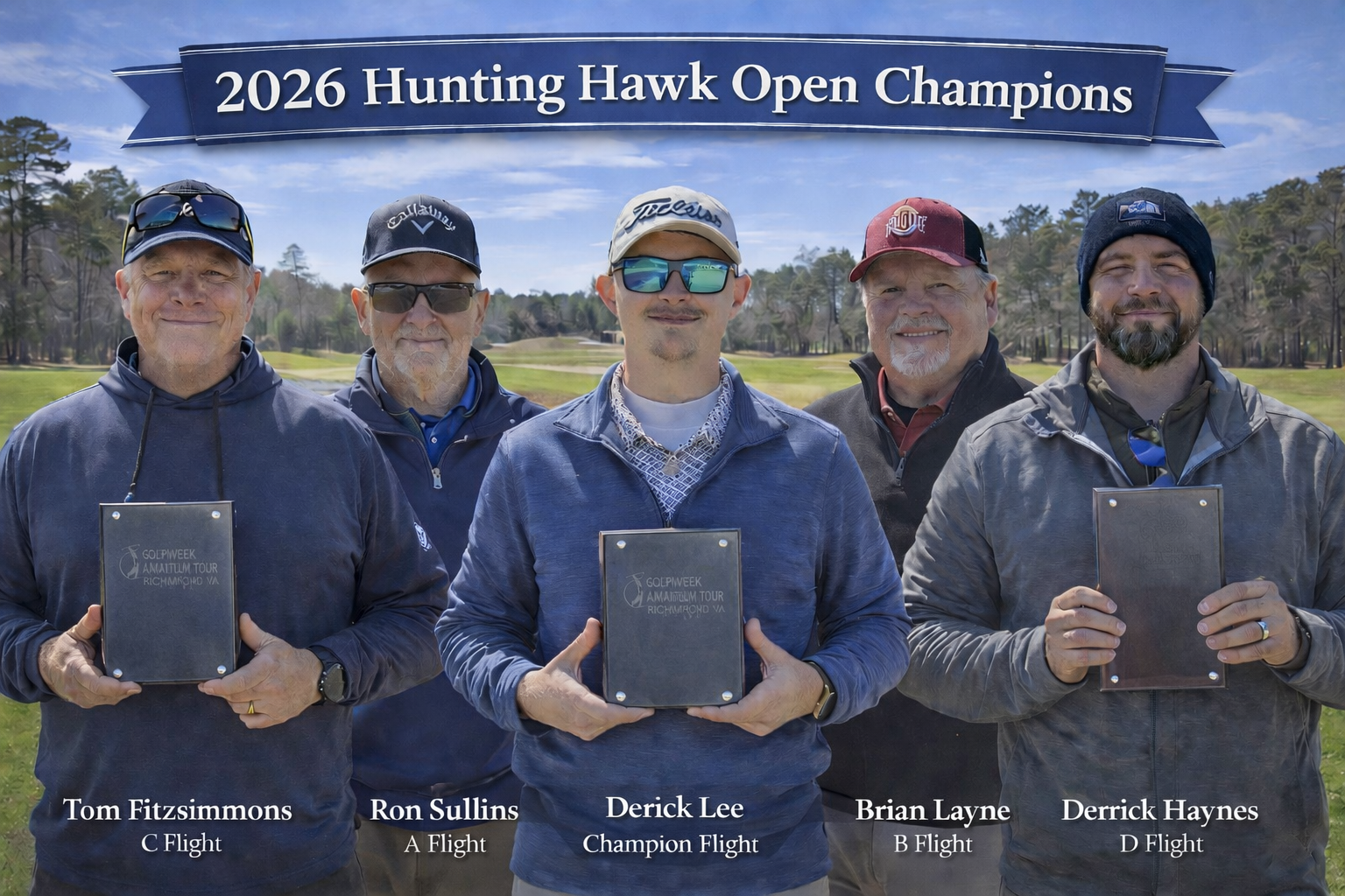 2026 Hunting Hawk Open Champions